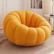 Pumpkin Lazy Tatami Balcony Casual Single Sofa Chair