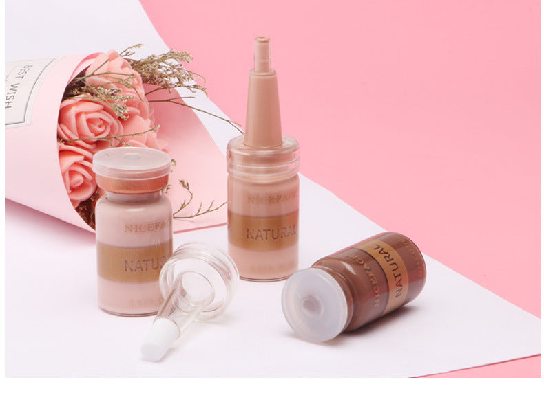 Moisturizing oil control liquid foundation