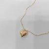 Women's Niche Three-dimensional Peach Heart Necklace