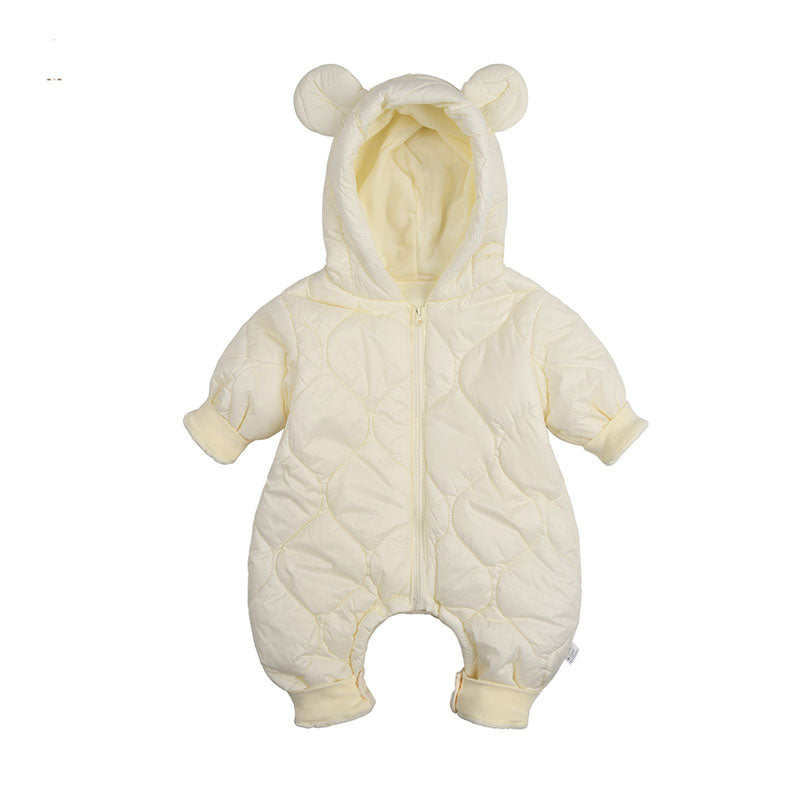 Baby Cotton Padded Coat Jumpsuit Winter Baby Cotton Padded Coat Cotton Coat Outerwear