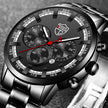 Men's Fashion Business Calendar Luminous Quartz Watch