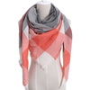 esign Women Triangles Scarf Long Scarves Shawl Autumn Winter