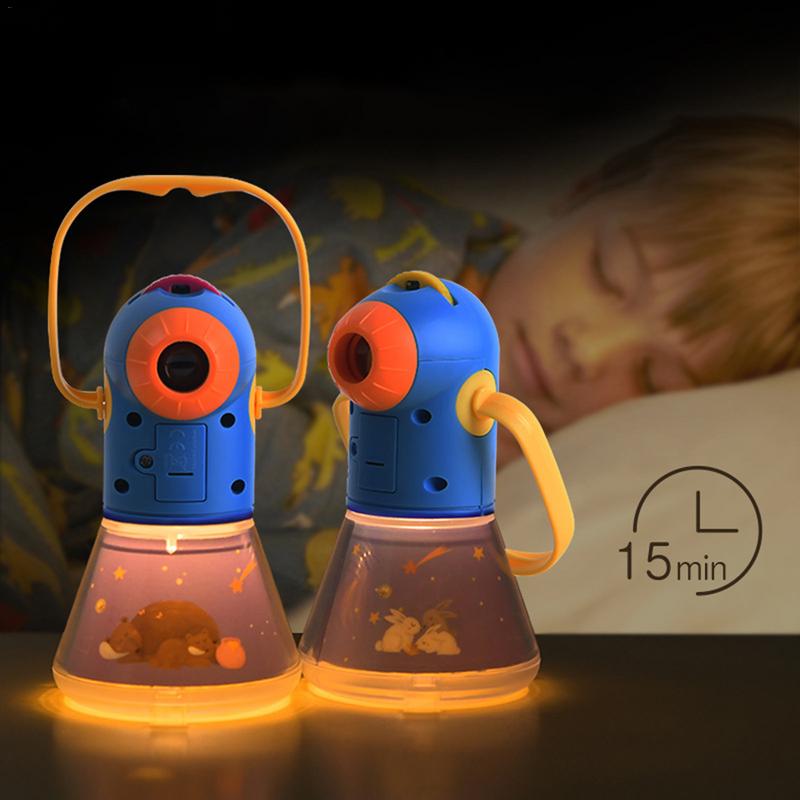 Children Night Lamp Projection Lamps Multifunction Story Projector Kids Early Education