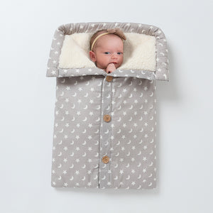 Autumn And Winter Thickened Baby Cotton Sleeping Bag