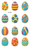 Children's Tattoo Sticker Egg Easter