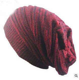 Warm Woolen Yarn For Men And Women Couple Hats