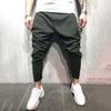 Solid color jogging pants sweatpants