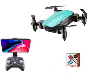 Teeggi T10 Mini Drone With Camera Foldable WiFi FPV RC Quadcopter Headless Mode Altitude Hold VS S9 Micro Pocket Selfie Dron