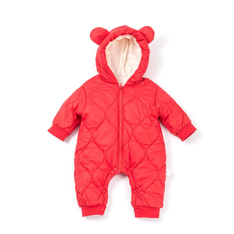 Baby Cotton Padded Coat Jumpsuit Winter Baby Cotton Padded Coat Cotton Coat Outerwear