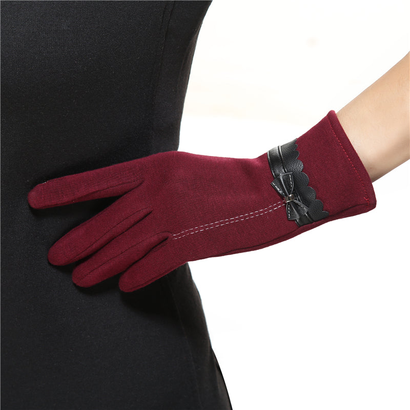 Women's cycling warm gloves