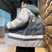 Cotton-Padded Jacket, Casual Wide And Short Cotton Jacket