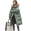 Padded jacket women's medium and long section new winter down padded jacket