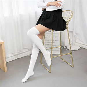 Striped stockings ladies stockings