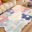 Colored Flower Carpet For Household Rooms Living Room rugs