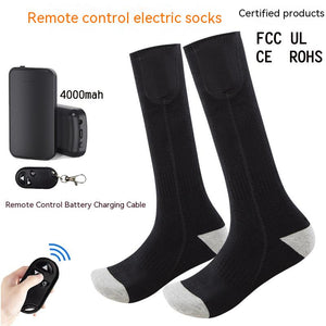 Remote Control Smart Heating Socks For Men And Women