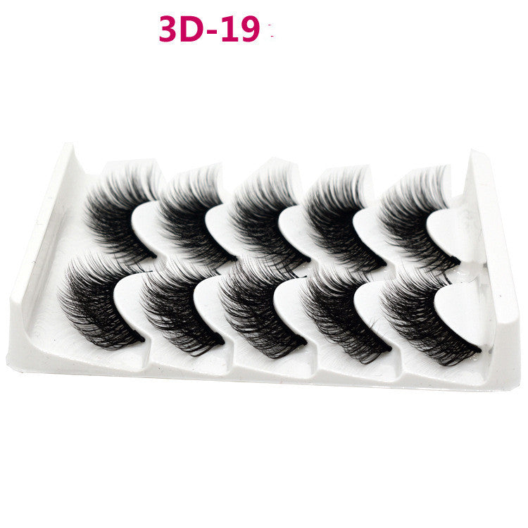 Handmade chemical fiber false eyelashes