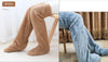 Over Knee High Fuzzy Long Socks Winter Warm Cold Leg Knee Joint Cold-proof Stockings Home Floor Sleeping Socks