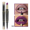 Matte Double-headed Lipstick Lip Liner Lip Lacquer