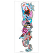 Colorful Domineering Tattoo Applique Arm