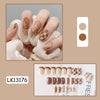 Kurixiang Latte Pull Wearing Nail Nail Patch Nail Patch