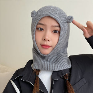 Funny Pullover Knitted Hat To Keep Warm