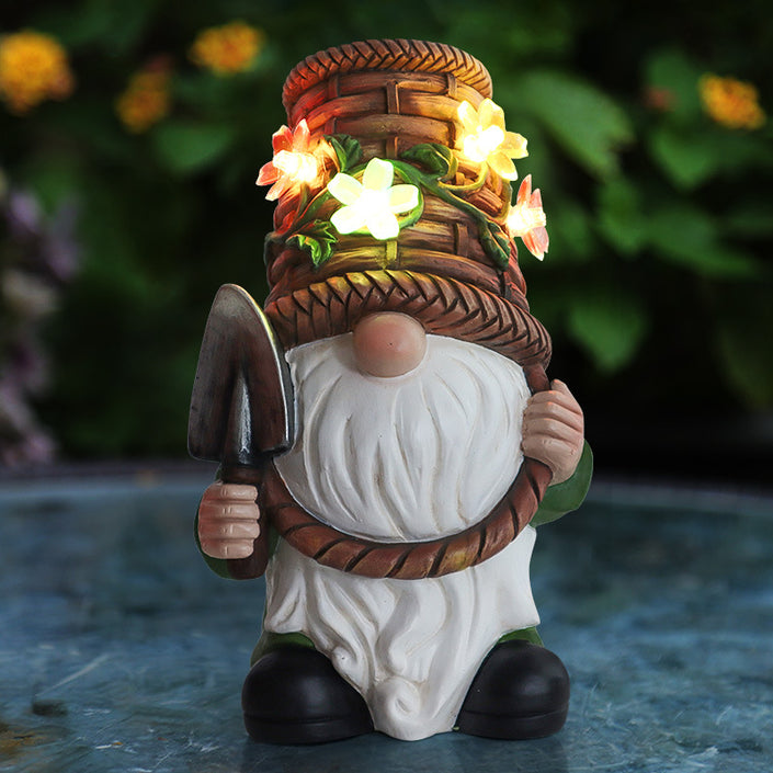 Resin Technology Decoration Of Solar Night Light Garden Lawn