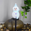 Outdoor LED Solar Snowman Light Landscape Lamp Decorations Lawn Lamp Christmas Series Cartoon Snowman Ground Lamp Garden Lamp