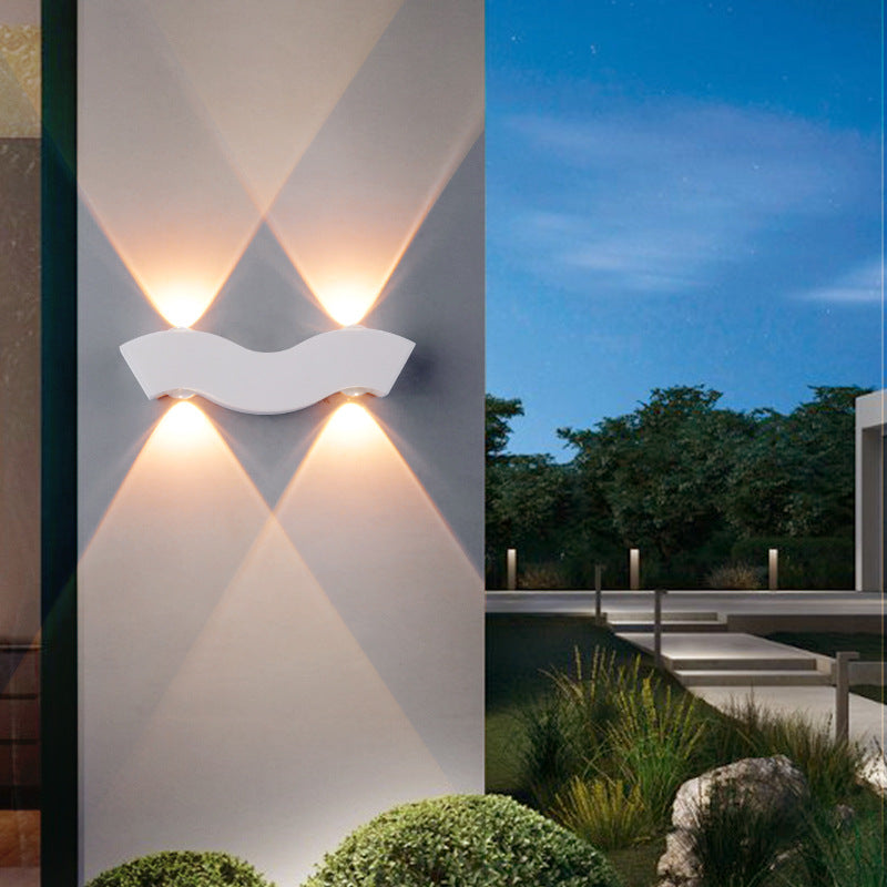 Simple Creative Garden Outdoor Waterproof Led Wall Light