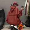 Burgundy Suede Hoodie With Men's Extra Fleece