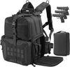 Tactical Range Backpack Bag 3 Pistol Carrying Case