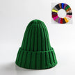 New Woolen Curly-brimmed Winter Warm Knitting Pointed Hats