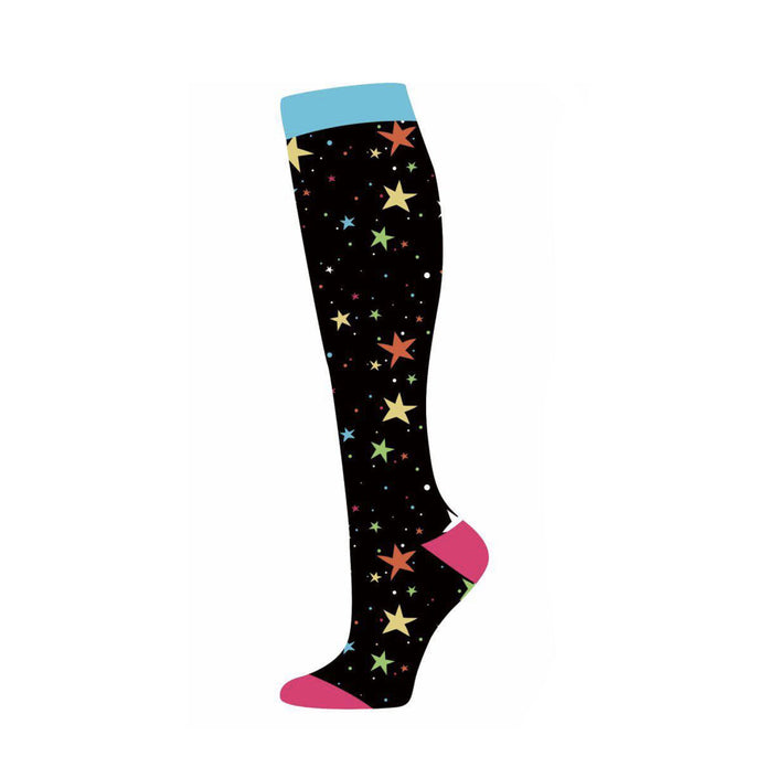 Color pressure socks