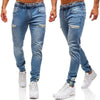 European and American men's denim fabric sports jeans