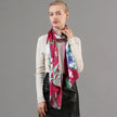 Silk digital inkjet scarf