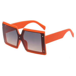 Retro Square Sunglasses Female