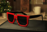 Sunglasses Men Pixel Mosaic Style