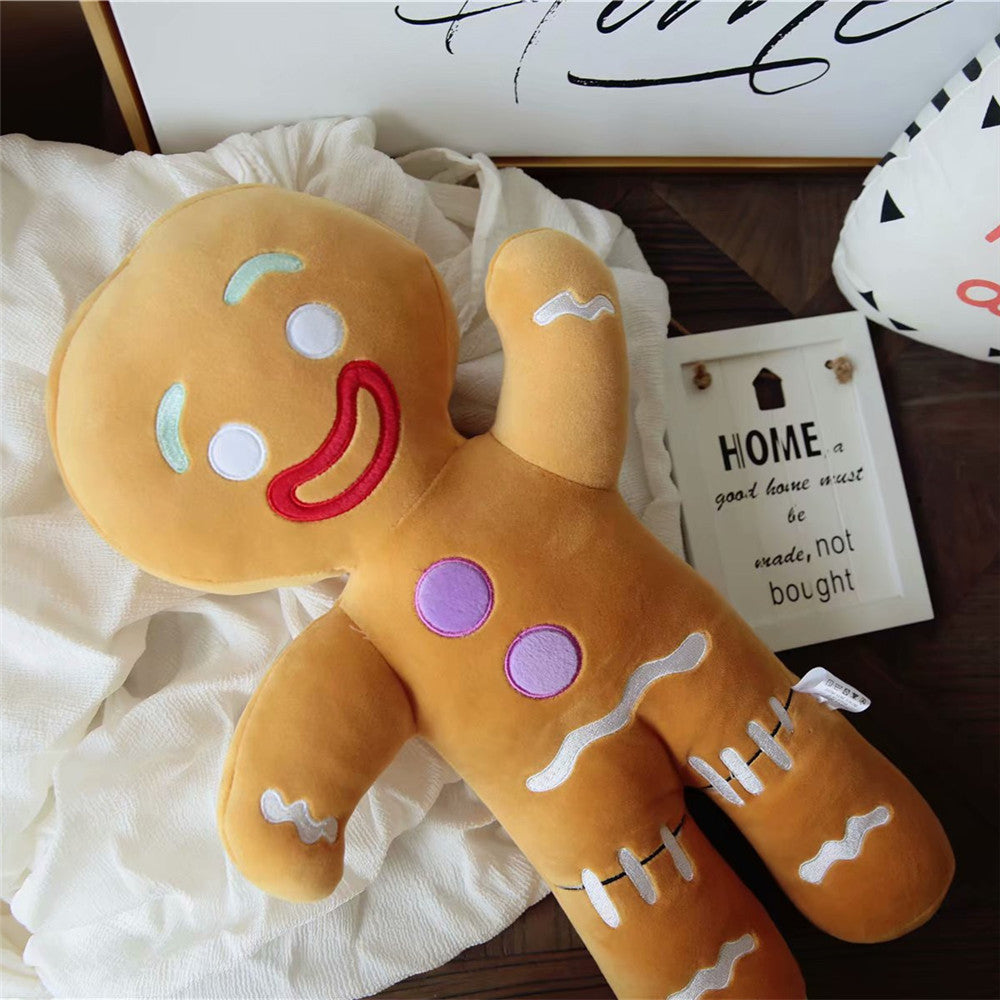 Cartoon anime cookie man plush toy