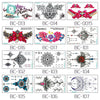 Supply new color tattoo stickers waterproof personality fashion chest stickers sternal stickers tattoo stickers tattoo