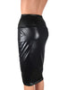 Newly Women High Waist Faux Leather Pencil Skirt Bodycon Skirt Solid Sexy OL Office Skirts