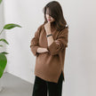 winter new maternity pregnant women sweater size loose turtleneck sweaters backing