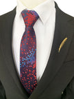 Silk Jacquard Tie Business Formal Wear Corporate Logo