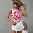 Knitted Tops Women Tank Top Casual Summer Sleeveless Y2K Vest