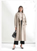 Women's mid-length woolen woolen coat