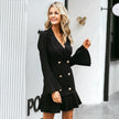 Blazer sleeve dress