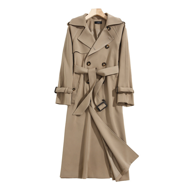 Mid Length Trench Coat For Small Women In