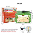 Household Pet Fly Bug Trap Square Telescopic Sticky Bug Lamp Flea Trapper