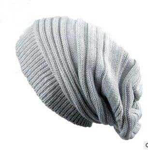 Warm Woolen Yarn For Men And Women Couple Hats