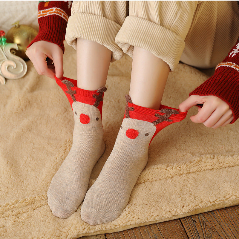 Autumn And Winter Christmas Stockings Children