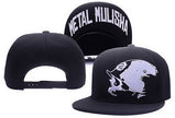 Metal men and women hip-hop hat