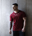 Round neck fitness sports T-shirt